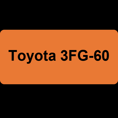 Toyota 3FG-60